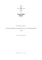 Izrada tehnologije i optimalni proces obrade bazne ploče 2-1-R