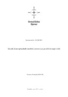 Izrada konceptualnih modela sustava za pročišćavanje vode