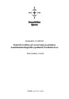 Kontrola kvalitete pri zavarivanju na primjeru transformatorskog kotla u poduzeću Ferokotao d.o.o.