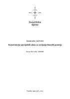 Konstrukcija specijalnih alata za savijanje limenih pozicija