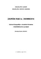 Važnost tipografije u vizualnim formama i identitetima kroz povijest