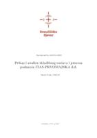 Prikaz i analiza skladišnog sustava poduzeća Prvomajska - ITAS d.d.