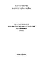 Modernizacija automatike mješaone stočne hrane