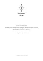 Modeliranje i simuliranje Hodgkin-Huxley modela neurona korištenjem NEURON softvera