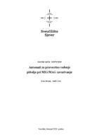 Automati za pravocrtno vođenje pištolja pri MIG/MAG zavarivanju