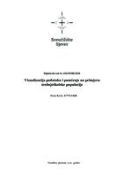 Vizualizacija podataka i pamćenje na primjeru srednjoškolske populacije