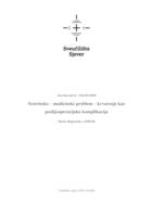 Sestrinsko - medicinski problem - krvarenje kao posljeoperacijska komplikacija