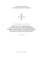 Učestalost i regulacija kardiovaskularnih čimbenika rizika u bolesnika nakon kirurške revaskularizacije miokarda