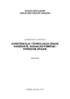 Konstrukcija i tehnologija izrade kandžaste, aksijalno pomične i poprečne spojke