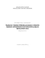 Sustavne i lokalne infekcije povezane s izlaznim mjestom (drivelineom) kod mehaničke potpore lijevoj strani srca