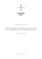 Upravljanje rizicima i kontinuitetom poslovanja - analiza stanja na području Republike Hrvatske