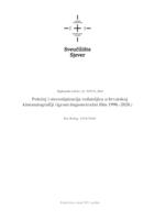 Položaj i stereotipizacija redateljica u hrvatskoj kinematografiji (igrani dugometražni film 1990--2020.)