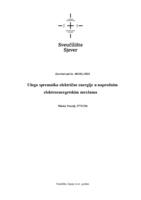 Uloga spremnika električne energije u naprednim elektroenergetskim mrežama