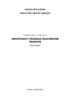 Specifičnosti i praćenje visokorizične trudnoće