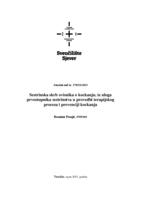 Sestrinska skrb ovisnika o kockanju, te provedba terapijskog procesa i prevencije kockanja