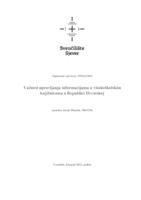 Važnost upravljanja informacijama u visokoškolskim knjižnicama u Republici Hrvatskoj