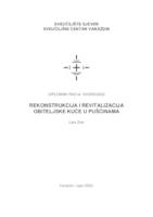 Rekonstrukcija i revitalizacija obiteljske kuće u Pušćinama