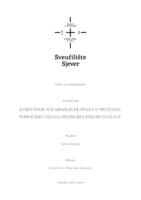 Korištenje solarnih elektrana u pružanju pomoćnih usluga distribucijskom sustavu