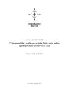 Prijeoperacijska i poslijeoperacijska fizioterapija nakon ugradnje totalne endoproteze kuka