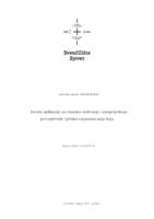 Izrada aplikacije za vizualno testiranje i unaprijeđenje perceptivnih vještina raspoznavanja boja