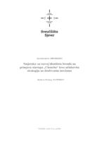 Smernice za razvoj identiteta brenda na primjeru startupa "Choncha" kroz učinkovitu strategiju na društvenim mrežama