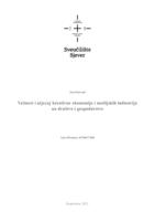 Važnost i utjecaj kreativne ekonomije i medijskih industrija na društvo i gospodarstvo