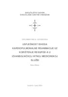 Uspješnost ishoda kardiopulmonalne reanimacije uz korištenje ResqPOD-a u izvanbolničkoj hitnoj medicinskoj službi