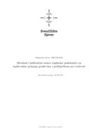 Direktni i indirektni sustav toplinske podstanice za toplovodno grijanje građevine s priključkom na vrelovod