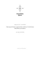 Utjecaj gravitacije na geometriju izratka pri navarivanju MIG/MAG postupkom u aditivnoj proizvodnji