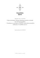 Utjecaj primjene Design thinking metode na ishode inovativnog projekta - Temeljena na primjeru FunINO, autorskom projektu studenata Sveučilišta Sjever