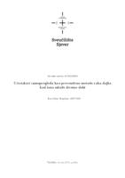 Učestalost samopregleda kao preventivne metode raka dojke kod žena mlađe životne dobi