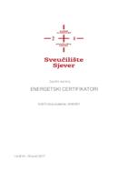 prikaz prve stranice dokumenta Energetski certifikatori