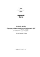 prikaz prve stranice dokumenta Ispitivanje protubalističkih svojstava kompozitne ploče prema normi STANAG 2920