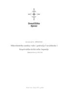 prikaz prve stranice dokumenta Mikrobiološka analiza vode s područja Varaždinske i Koprivničko-križevačke županije