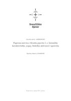 prikaz prve stranice dokumenta Paprene metvica (Mentha piperita L.): botaničke karakteristike, uzgoj, biološka aktivnost i upotreba