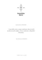 prikaz prve stranice dokumenta Usporedba razine znanja studenata zdravstvenih i nezdravstvenih studija o Down sindromu u Republici Hrvatskoj