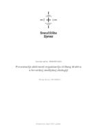 prikaz prve stranice dokumenta Prezentacija aktivnosti organizacija civilnog društva u hrvatskoj medijskoj ekologiji