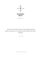 prikaz prve stranice dokumenta Korištenje digitalnih medija u komunikaciji jedinica lokalne samouprave na primjeru Koprivničko-križevačke županije