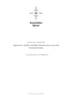 prikaz prve stranice dokumenta Sigurnost i zaštita osobnih dokumenata u javnom komuniciranju