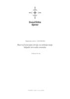 prikaz prve stranice dokumenta Razvoj koncepta stroja za usitnjavanje biljnih žetvenih ostataka