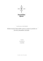 prikaz prve stranice dokumenta Modernizacija željezničkih vozila za prijevoz putnika na prostoru Republike Hrvatske