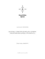 prikaz prve stranice dokumenta Razlike u percepciji dizajna između grafičkih dizajnera i potrošača