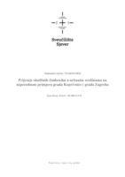 prikaz prve stranice dokumenta Prijetnje okolišnih čimbenika u urbanim sredinama na usporednom primjeru grada Koprivnice i grada Zagreba