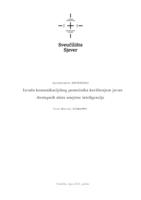 prikaz prve stranice dokumenta Izrada komunikacijskog pomoćnika korištenjem javno dostupnih alata umjetne inteligencije