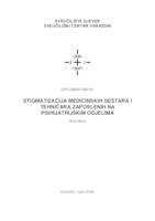 prikaz prve stranice dokumenta Stigmatizacija medicinskih sestara i tehničara zaposlenih na psihijatrijskim odjelima