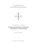 prikaz prve stranice dokumenta Stigma iza napadaja: iskustva pacijenata s epilepsijom