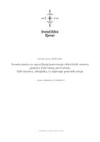 prikaz prve stranice dokumenta Izrada stanice za upravljanje/pokretanje električnih motora pomoću frekventog pretvarača, Soft-startera, sklopnika, te mjerenje poteznih struja motora