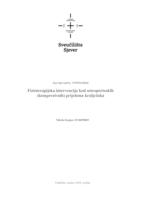 prikaz prve stranice dokumenta Fizioterapijska intervencija kod osteoporotskih (kompresivnih) prijeloma kralježaka