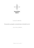 prikaz prve stranice dokumenta Programsko pomagalo za projektiranje računalnih mreža